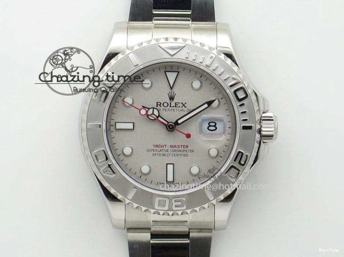 MiroTime 0310 Tailored DateJust 41 126331 SS RG TWF 1:1 Best Edition 904L Steel Gray Dial Green Roman on SS RG Jubilee Bracelet VR 2450